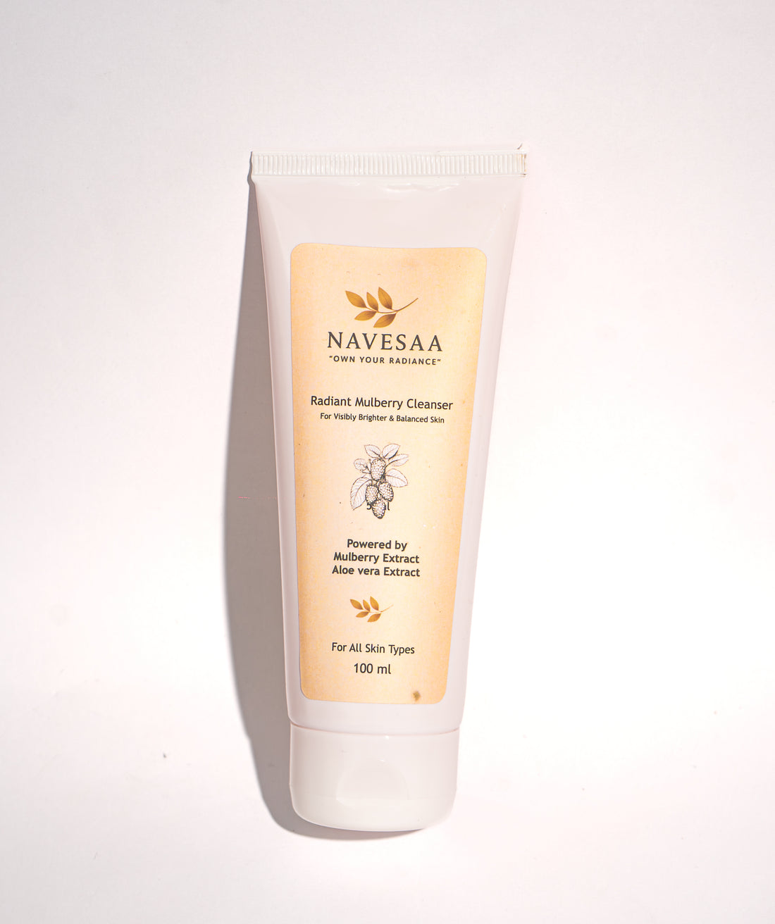 Radiant Mulberry Facewash- Gentle Brightening Cleanser for Daily Use