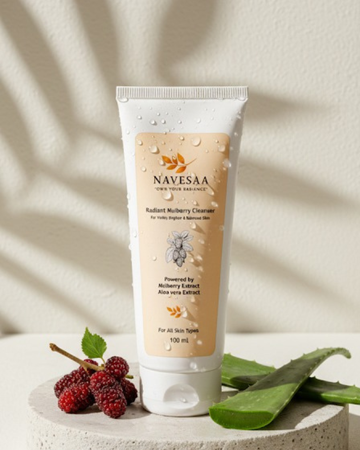 Radiant Mulberry Facewash- Gentle Brightening Cleanser for Daily Use