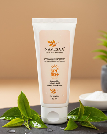 UV Balance Sunscreen SPF 50+ PA++++ - Balanced & Matte Sun Protection for Oily Skin