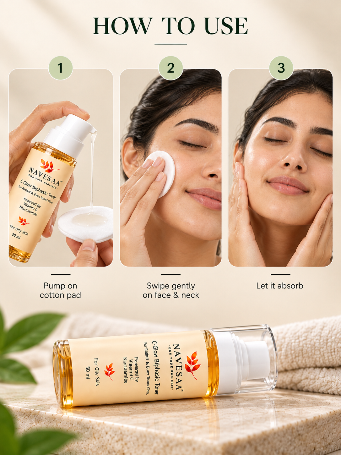 C-Glow Biphasic Toner Oily Skin Type