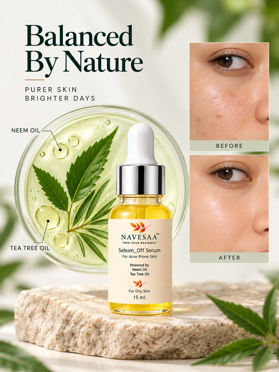 Sebum-Off Face Serum for Oily Skin Type