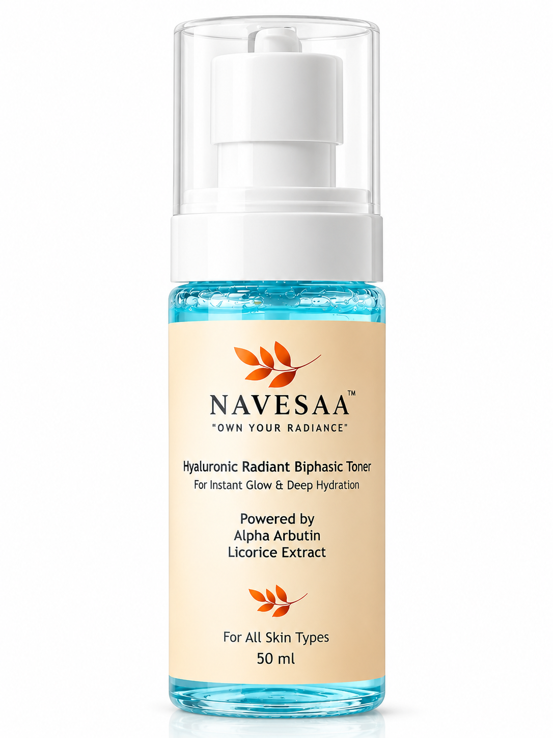 Hyaluronic Radiant Biphasic Toner All Skin Type